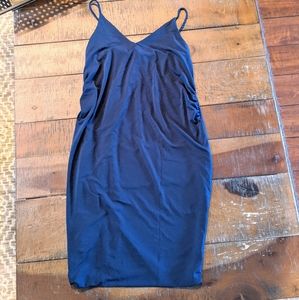 Pinkblush Navy maternity dress
